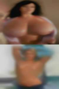Twin horny nude women.